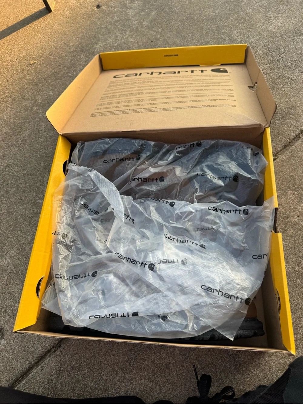 NWT Carhartt heritage waterproof 6 in steel toe boots